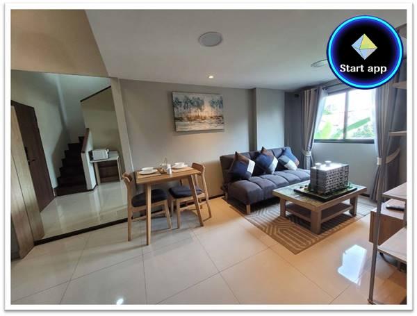 ขายคอนโดทีโกลด์ ลาดพร้าว 93 (TGOLD CONDO 93) Type B 2 ห้องน้ำ 30.93 ตร.ม.